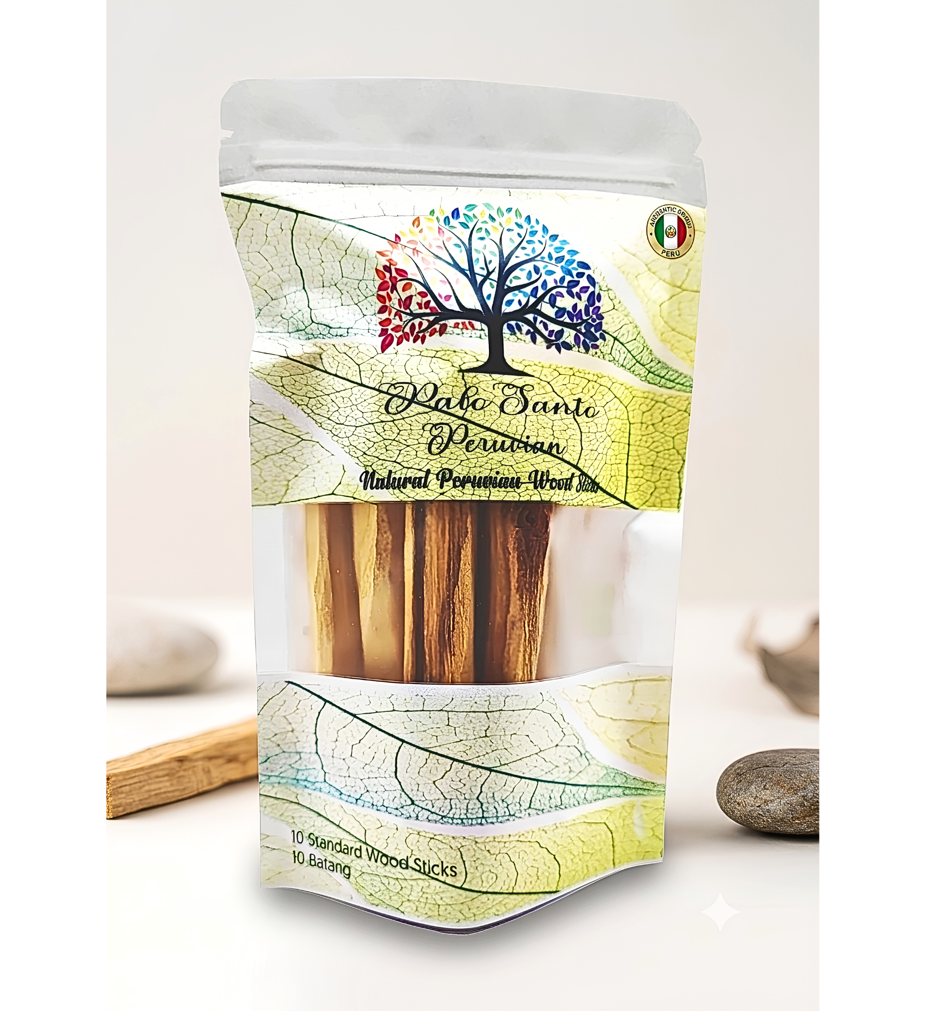 Palo Santo Peru thin cut incense sticks meditation Malaysia Sensmar